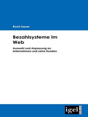 cover image of Bezahlsysteme im Web